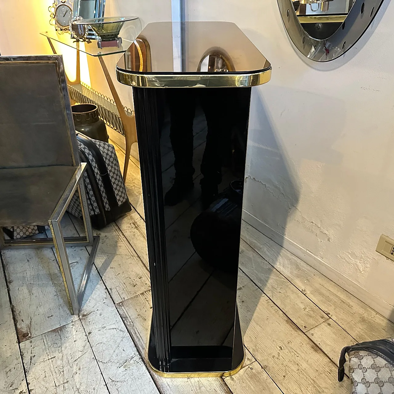 Bar cabinet with stools, 1960s 12