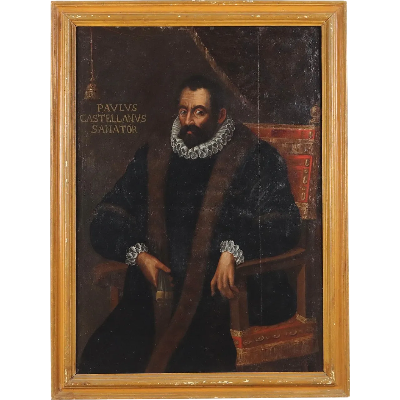 Male Portrait, oil on canvas, 17th century 11