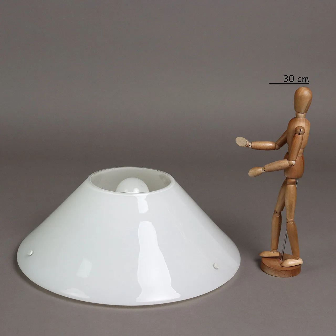 Pair of Linz lamps by Vico Magistretti for O-luce, late 20th century 2