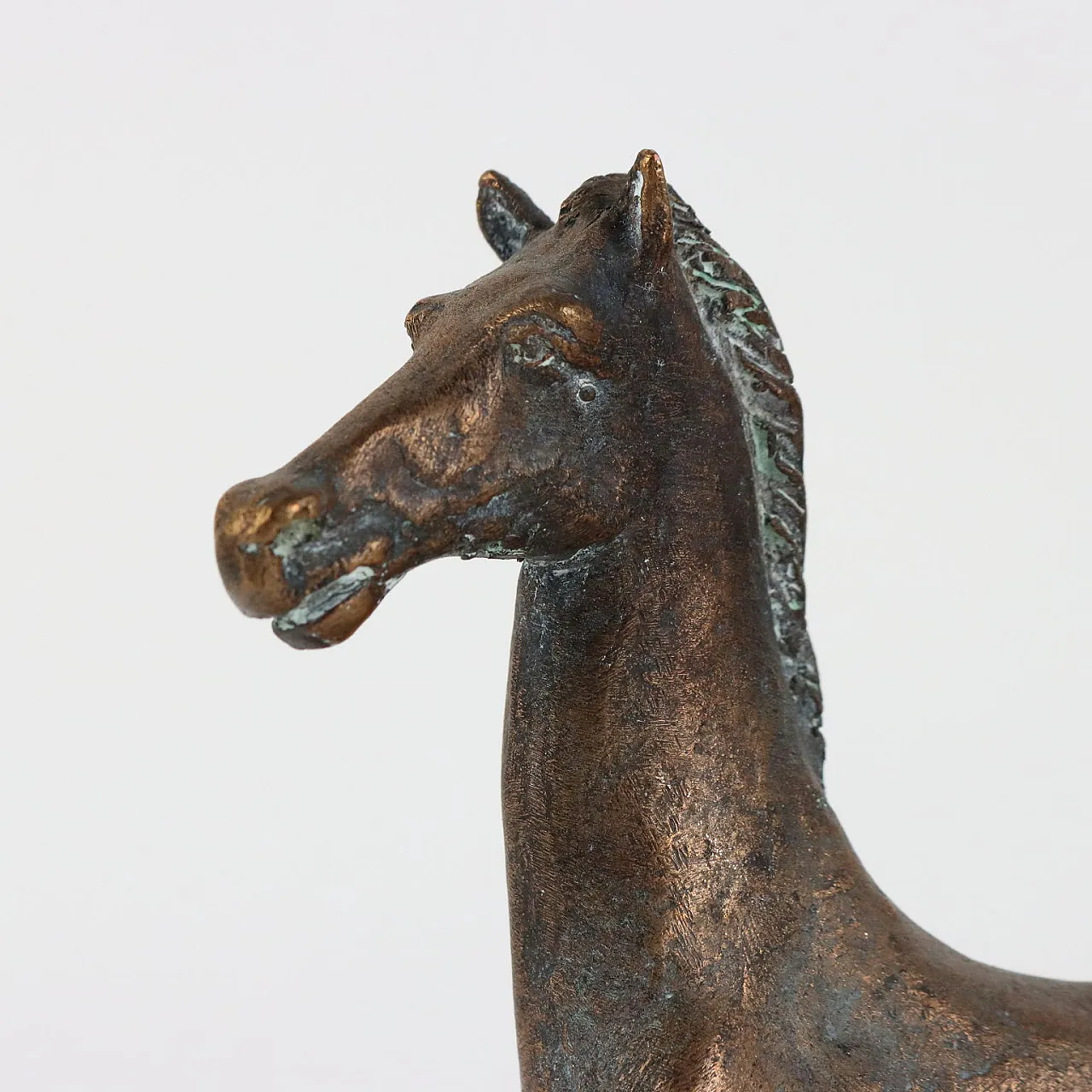 Cavallo in bronzo di Eros Pellini, fine '900 3