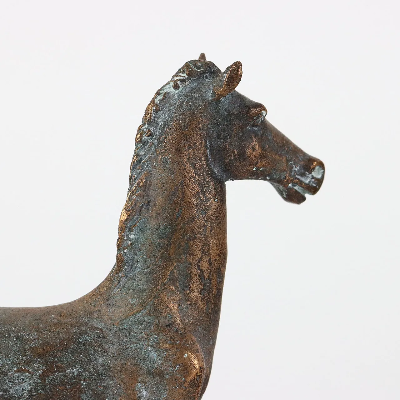 Cavallo in bronzo di Eros Pellini, fine '900 6