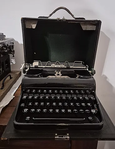 Typewriter Olympia, early 20th century