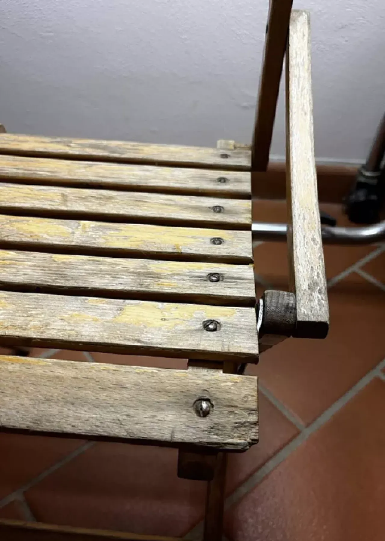 Sedia pieghevole per bambini in legno, anni '50 4