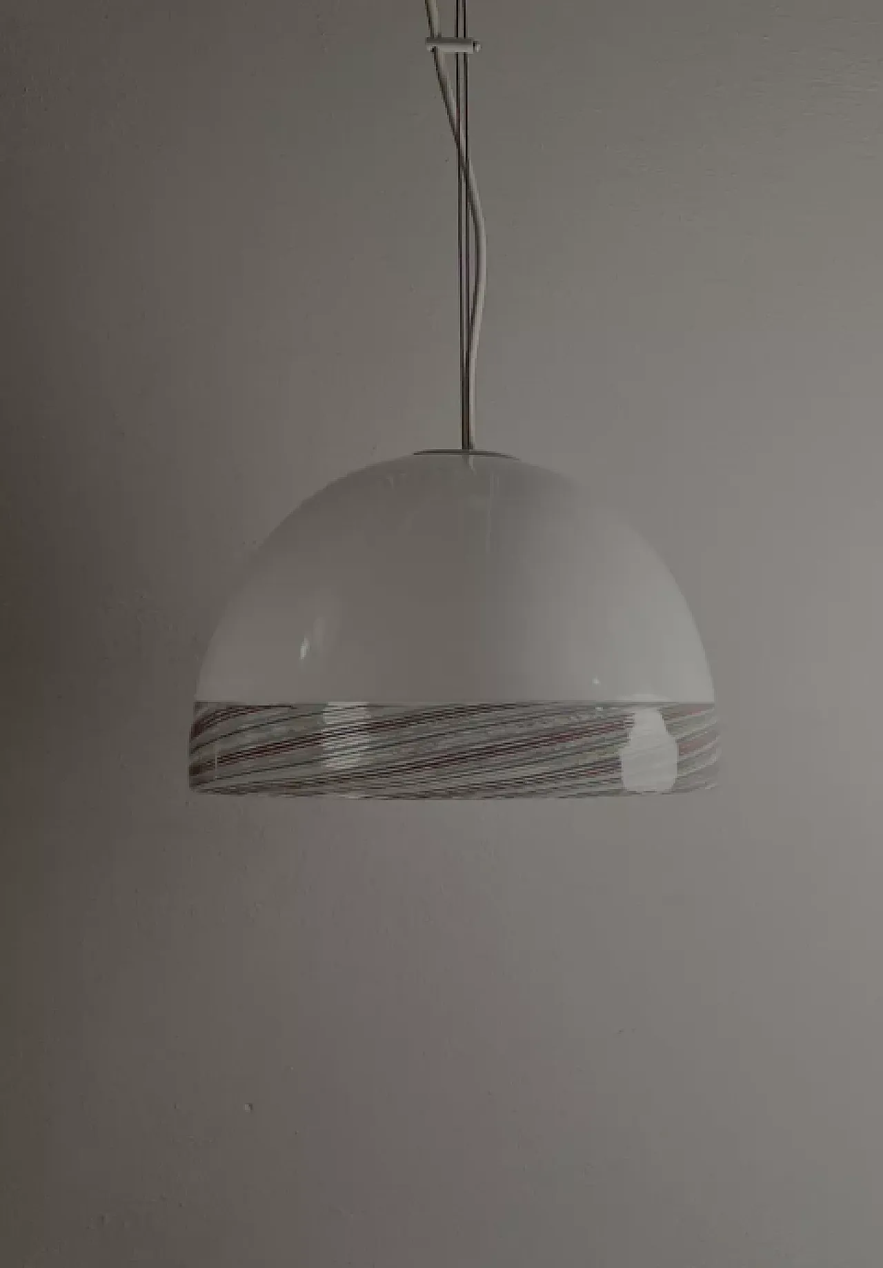 Lampadario in vetro di Murano di Effectre International, anni '70 2