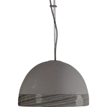 Lampadario in vetro di Murano di Effectre International, anni '70