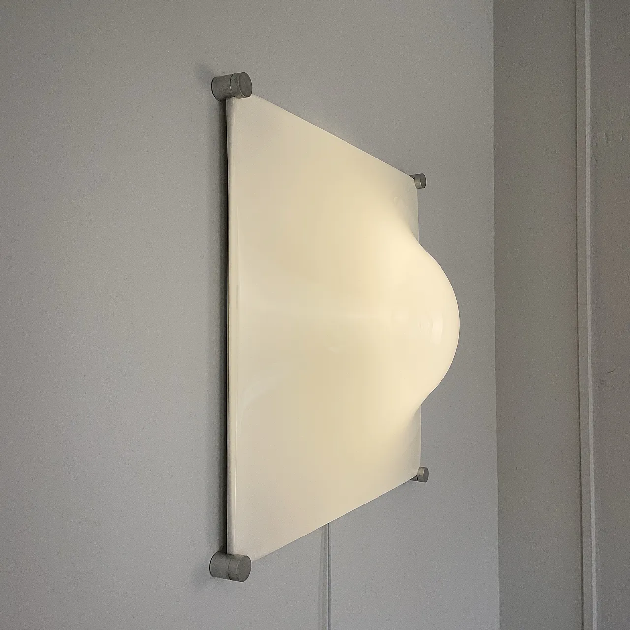 Lampada da parete o soffitto Bolla di Martinelli (cm60x60), anni ‘60 1