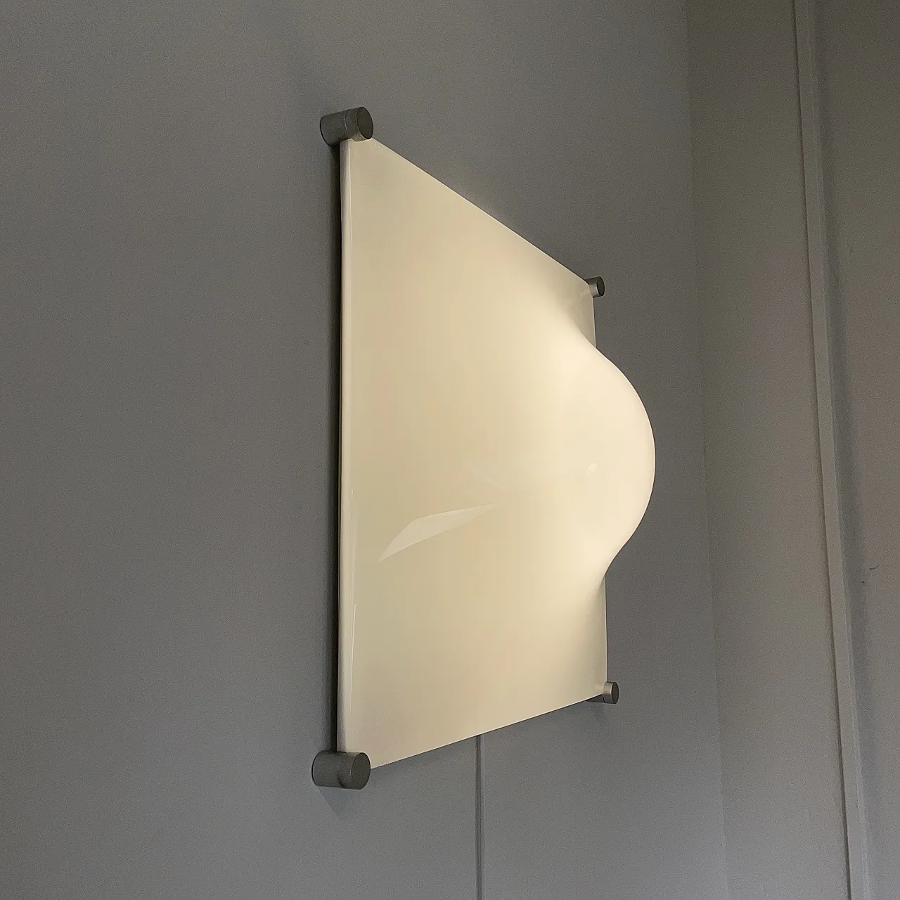 Lampada da parete o soffitto Bolla di Martinelli (cm60x60), anni ‘60 7