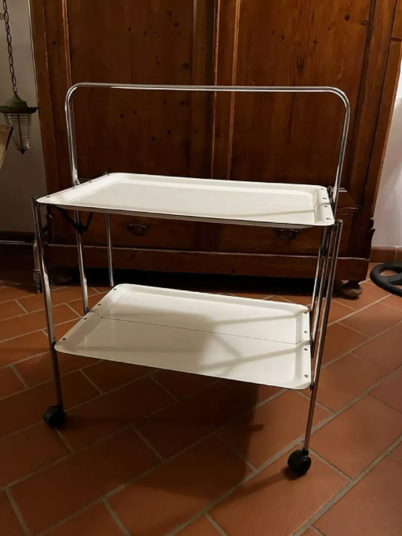 Carrello di servizio pieghevole di Melform, anni '60 4