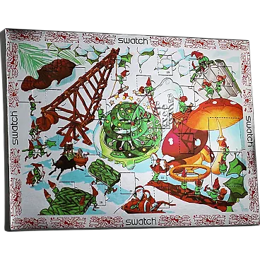 Swatch Christmas Greetings Advent Calendar, late 20th century