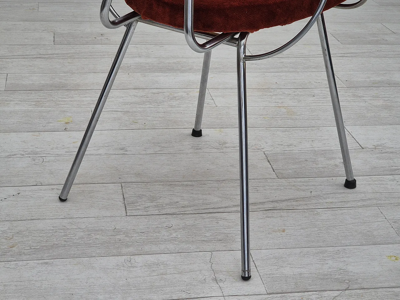 Danish teak armchair with armrests, 1960s 16