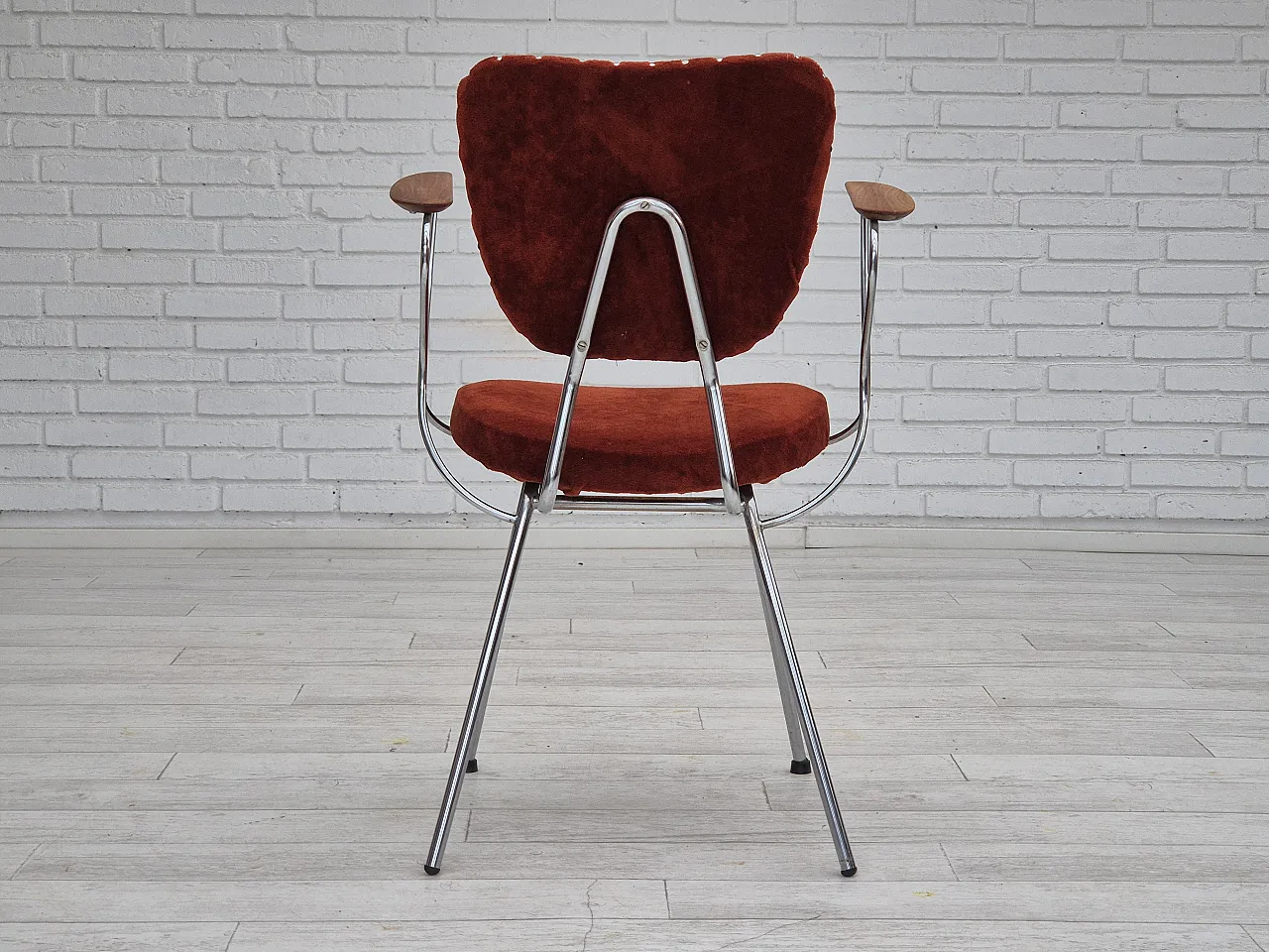 Danish teak armchair with armrests, 1960s 17