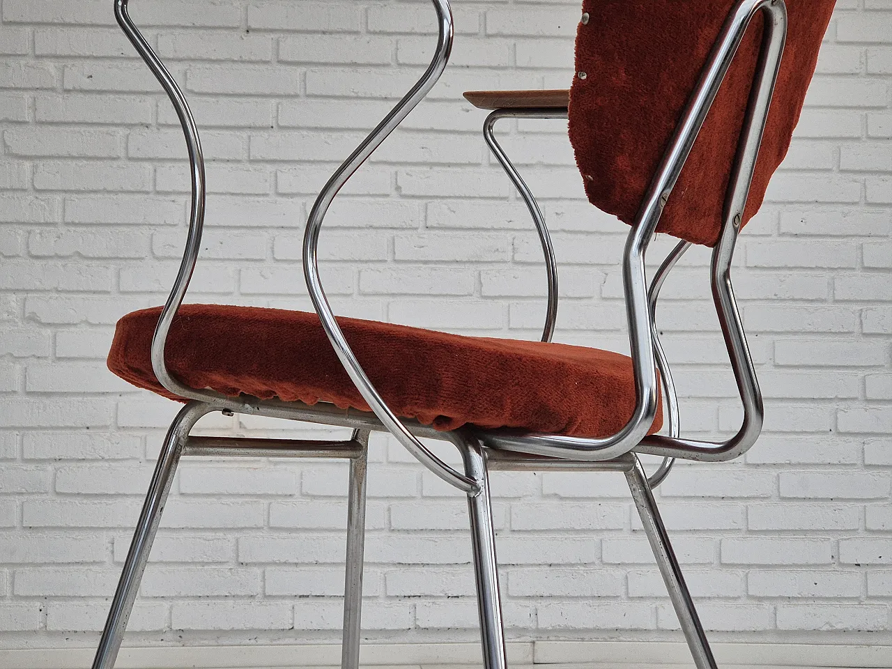 Danish teak armchair with armrests, 1960s 22