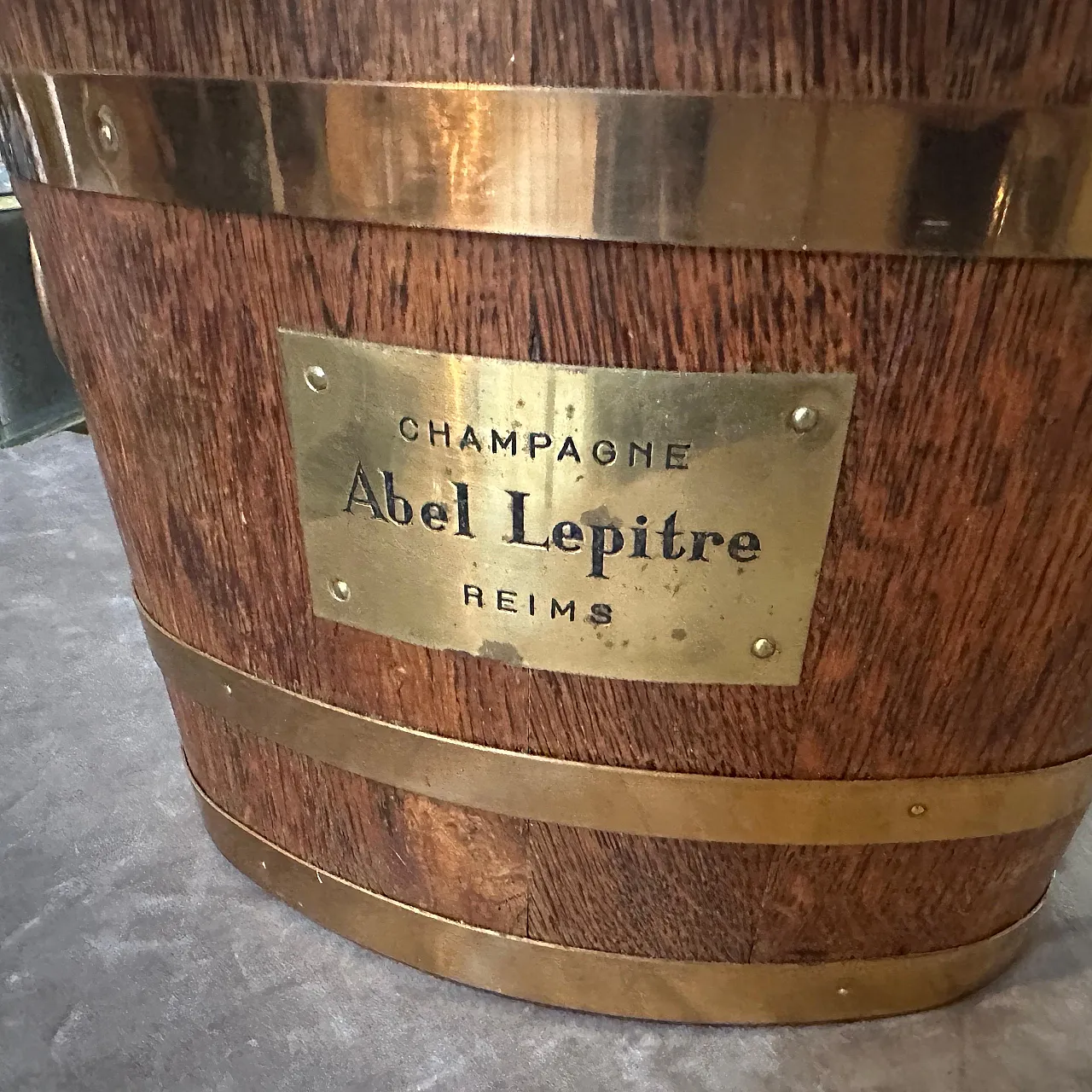 Raffreddatore di vino per Abel Lepitre Champagne, anni '50 12