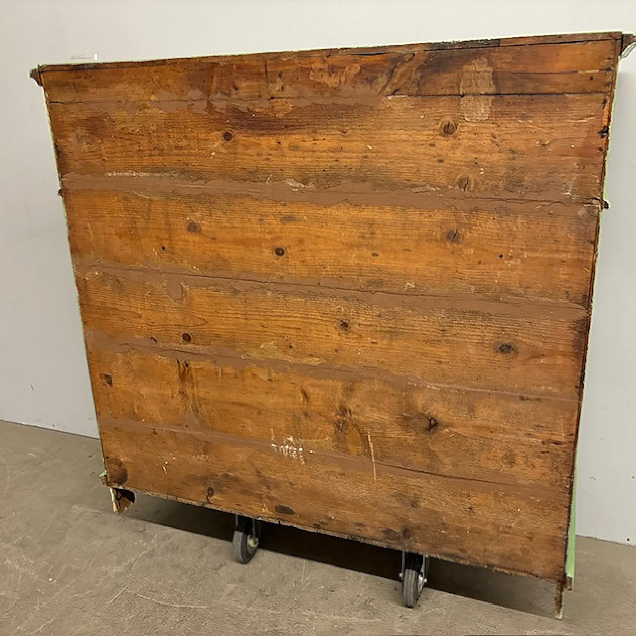 Credenza toscana in legno verde salvia, '800 9