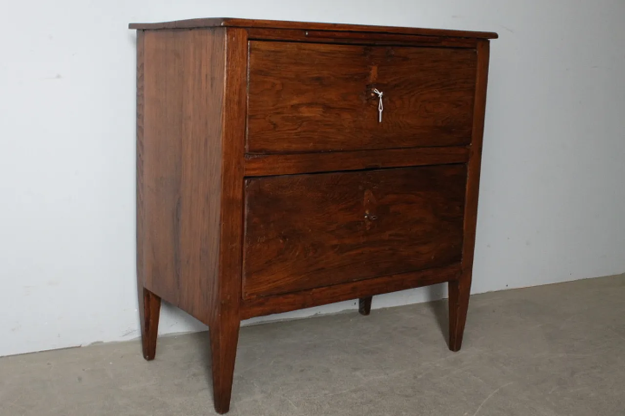 Tuscan dresser sideboard in Louis XVI chestnut, late 18th century 1