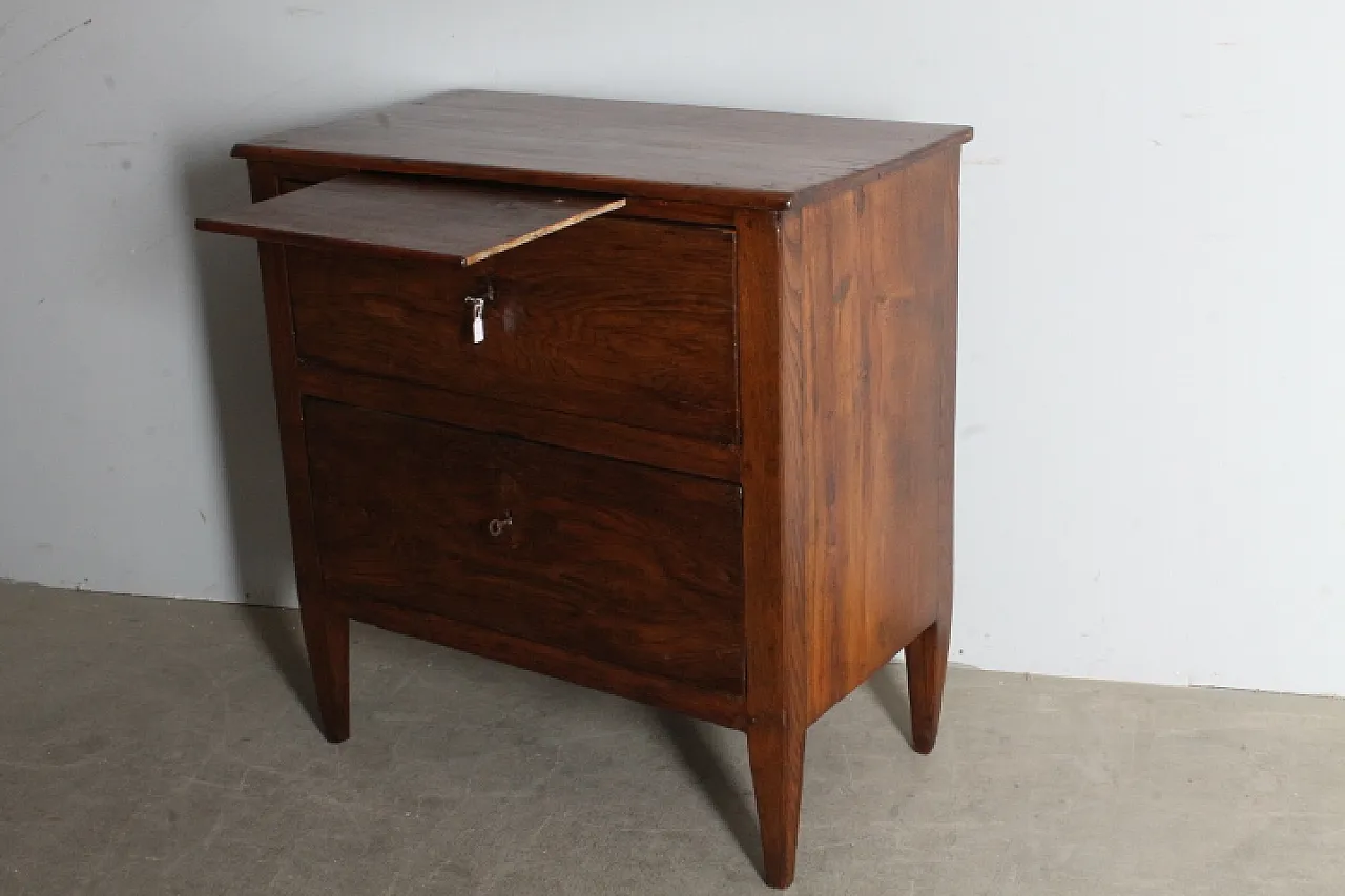 Tuscan dresser sideboard in Louis XVI chestnut, late 18th century 6