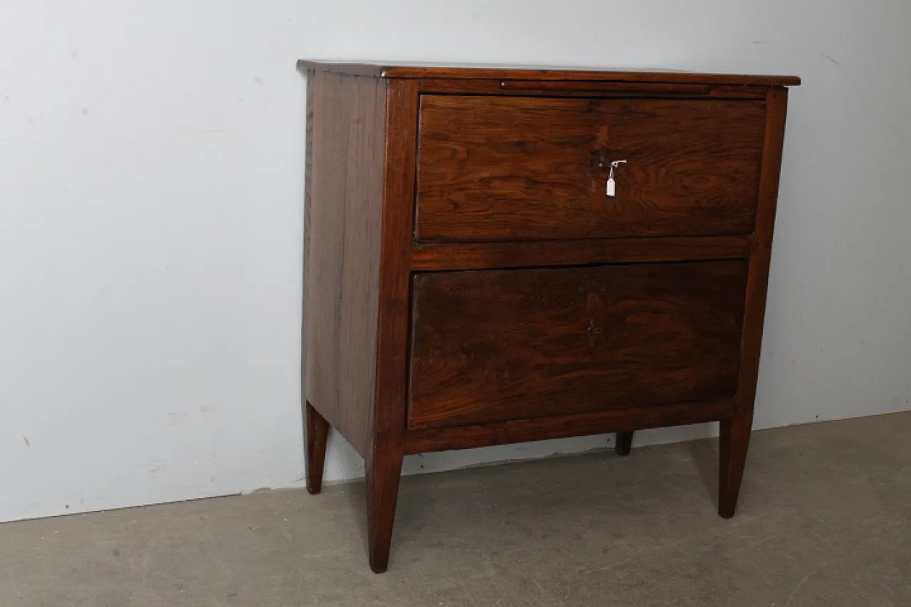 Tuscan dresser sideboard in Louis XVI chestnut, late 18th century 11