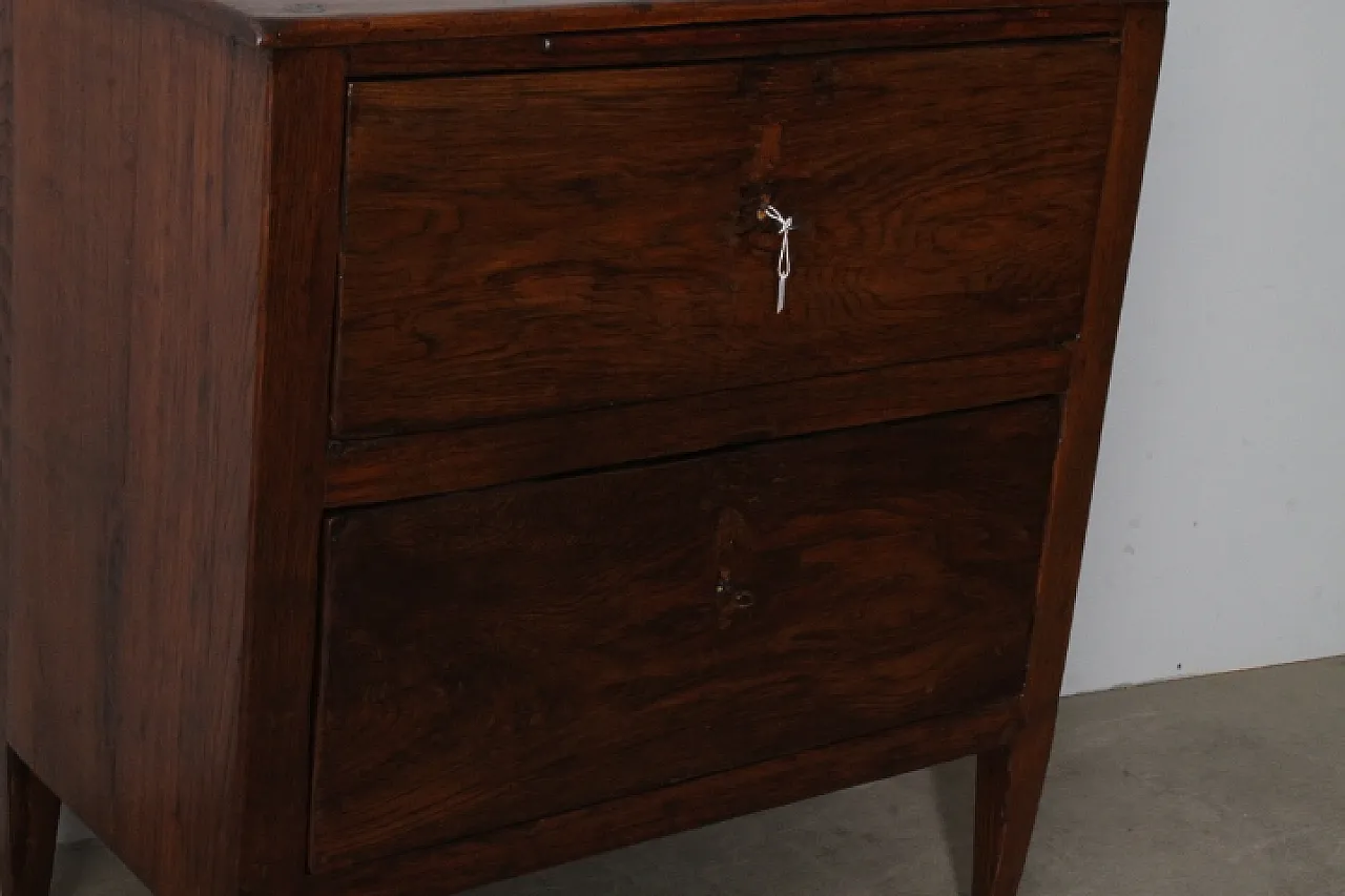 Tuscan dresser sideboard in Louis XVI chestnut, late 18th century 13