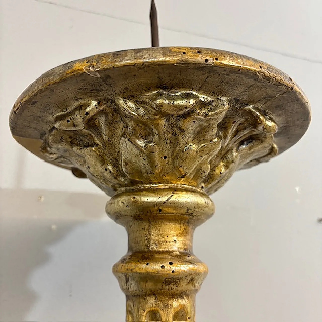 Candelabra  Mecca gilded candle holder Louis XVI, 1770 5