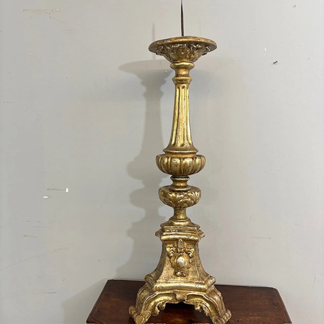 Candelabra  Mecca gilded candle holder Louis XVI, 1770 9