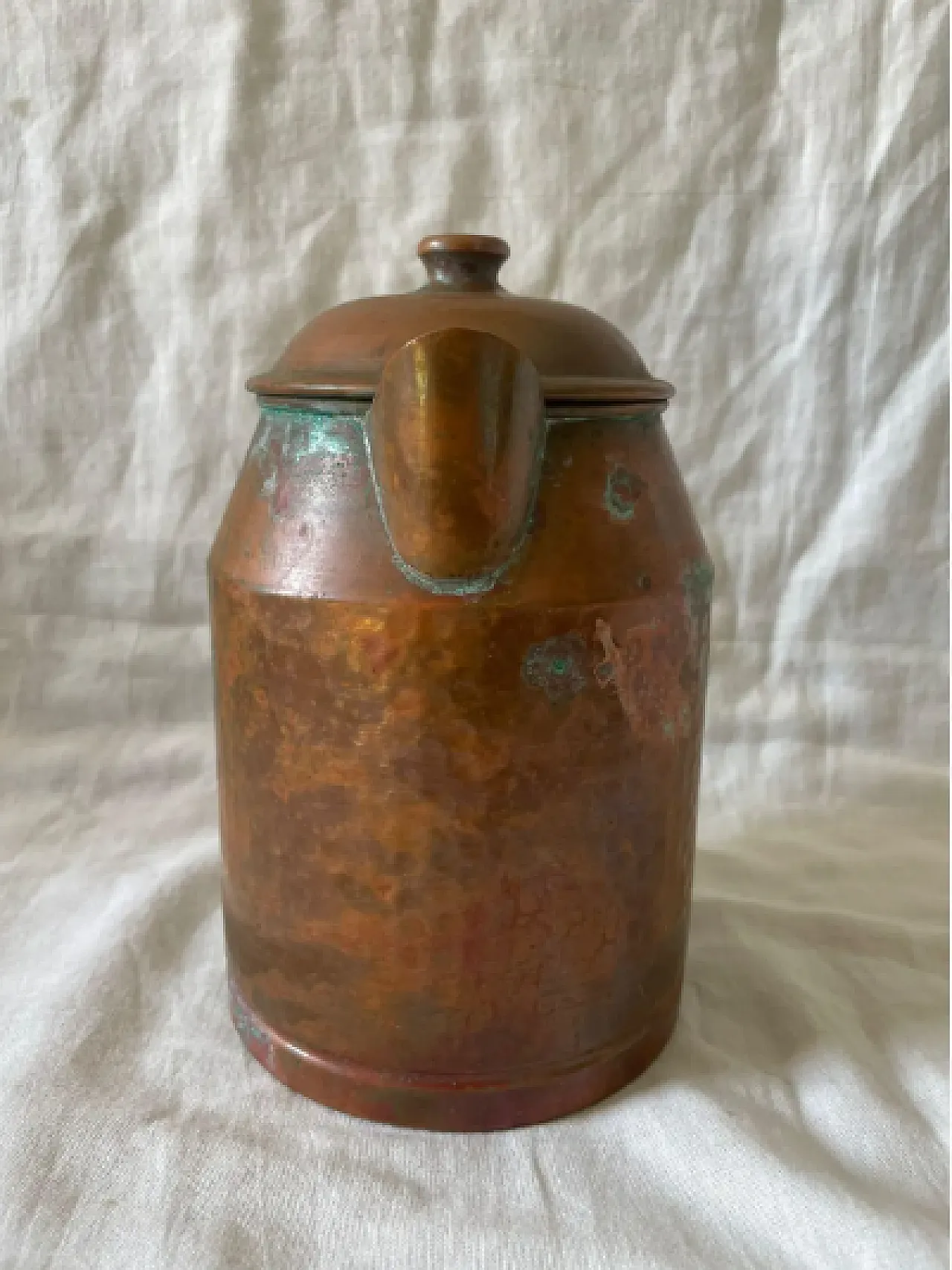 Hammered copper jug, early 20th century 1