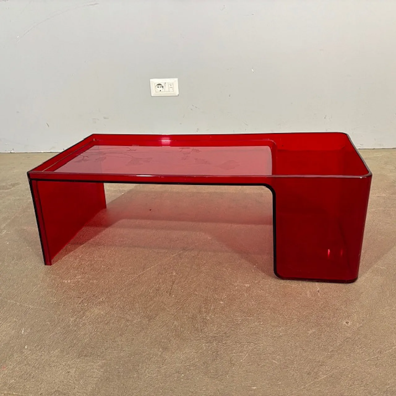 Tavolino da salotto“Usame “ di Patricia Urquiola per Kartell, 1980 5