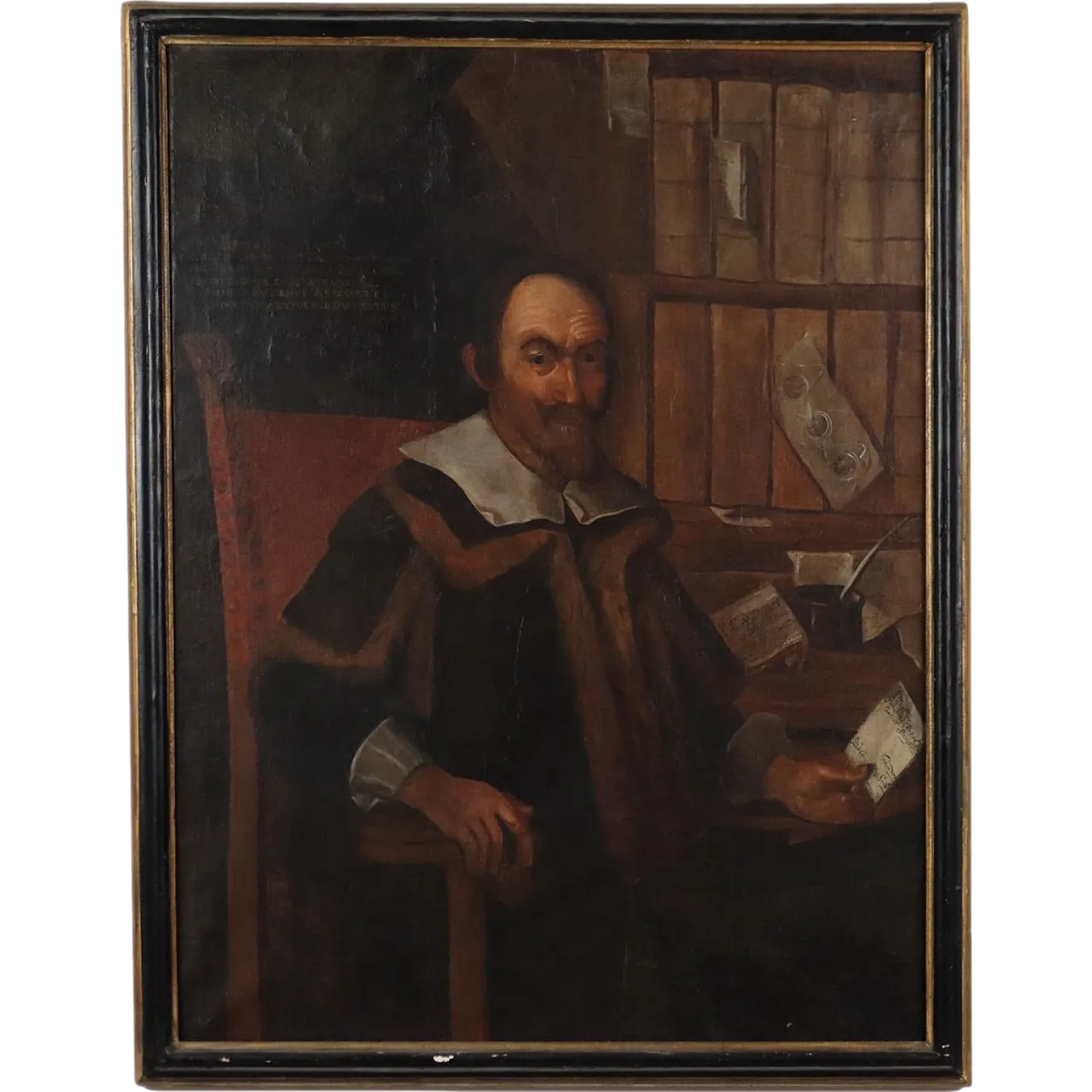 Male Portrait, oil on canvas, 17th century 11