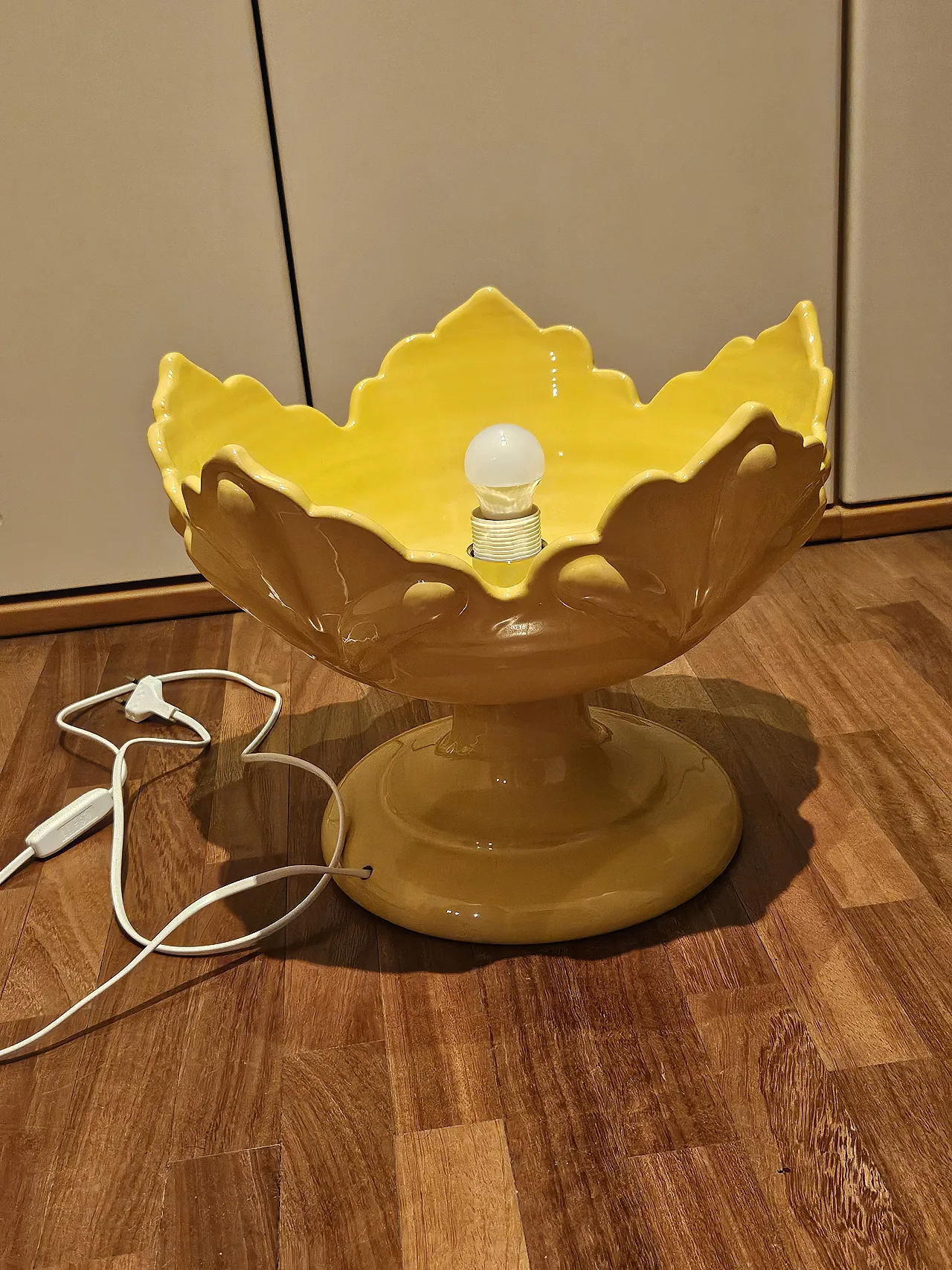 Lampada da tavolo in ceramica smaltata, anni 2000 30