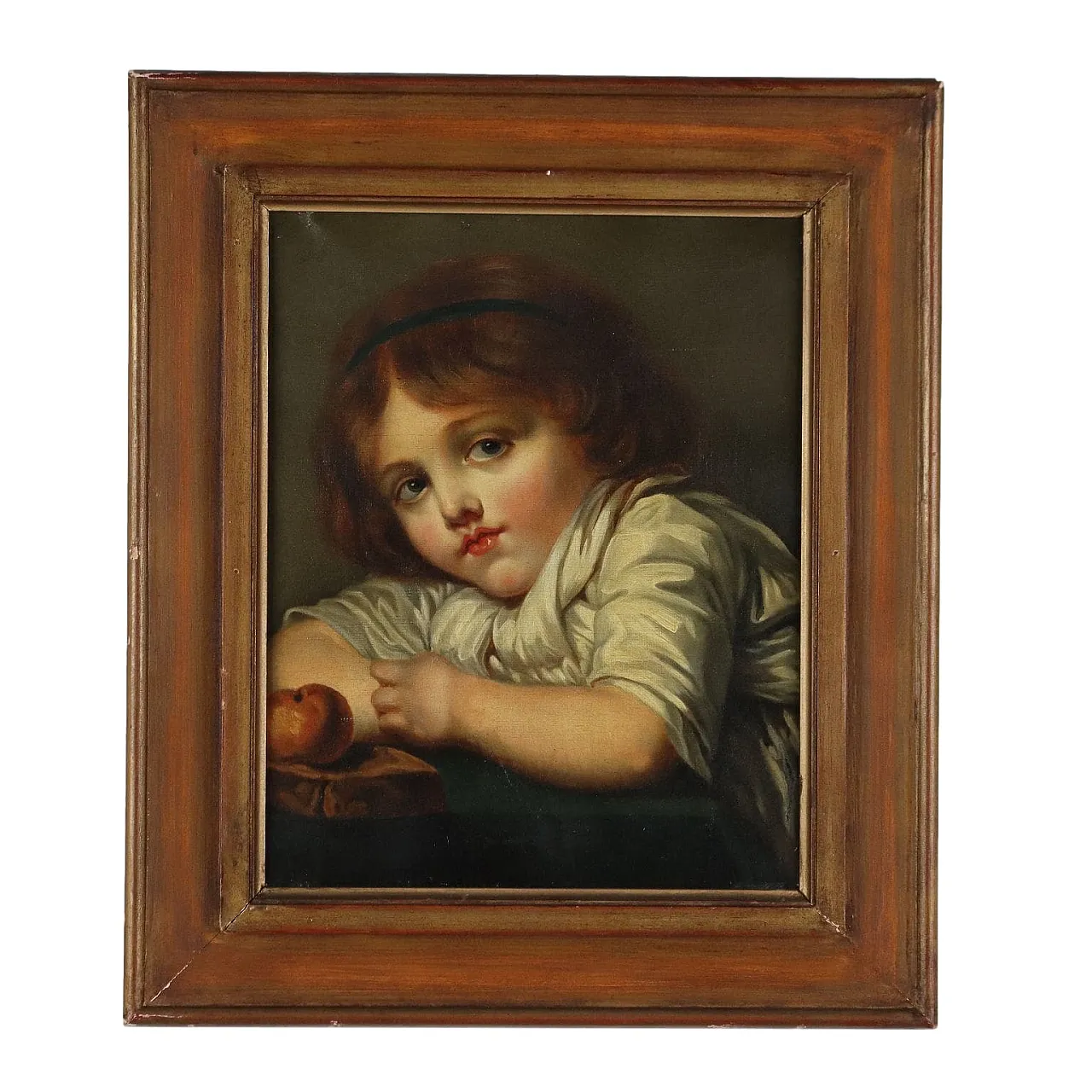 Ritratto di Bambina, olio su tela, '800 1