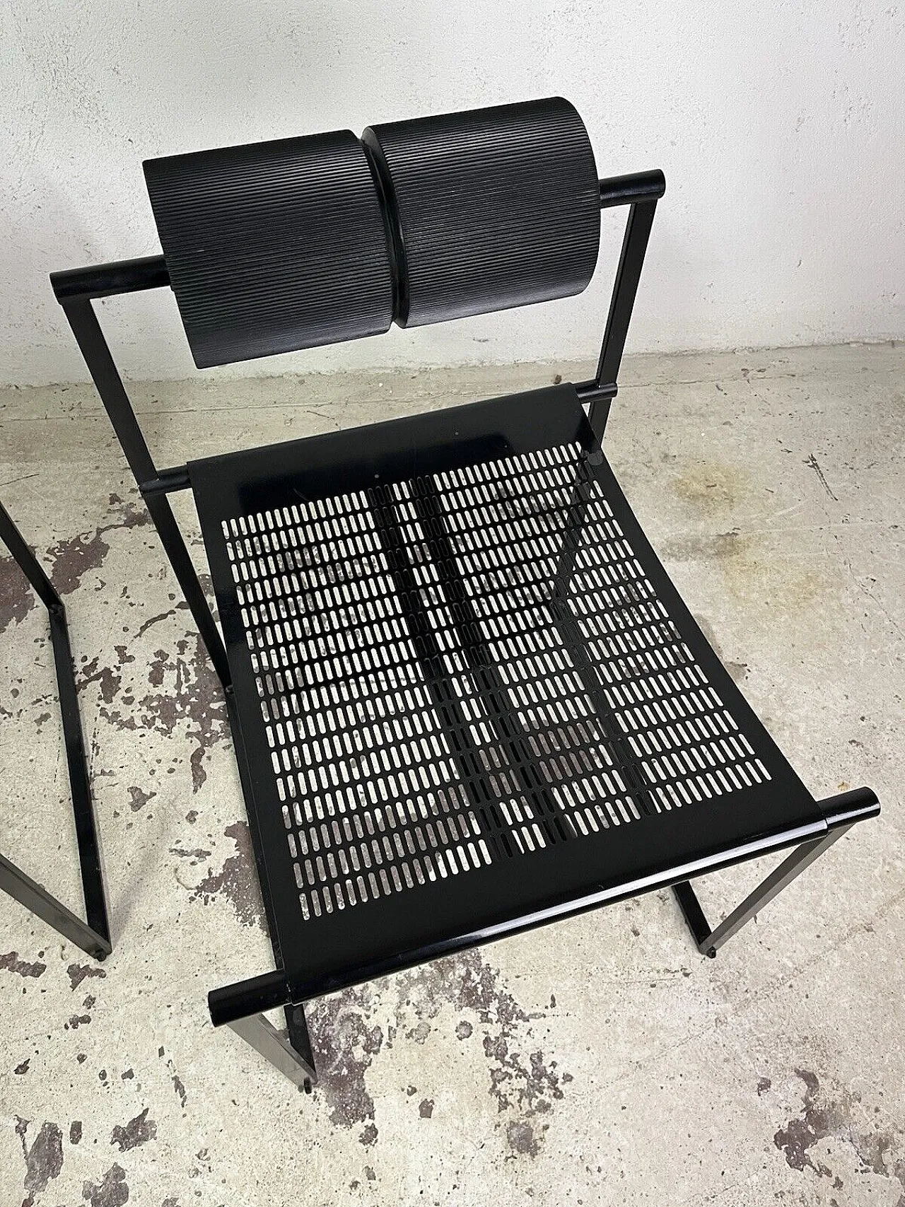 4 Prima chairs by Mario Botta for Alias, 1980s 6