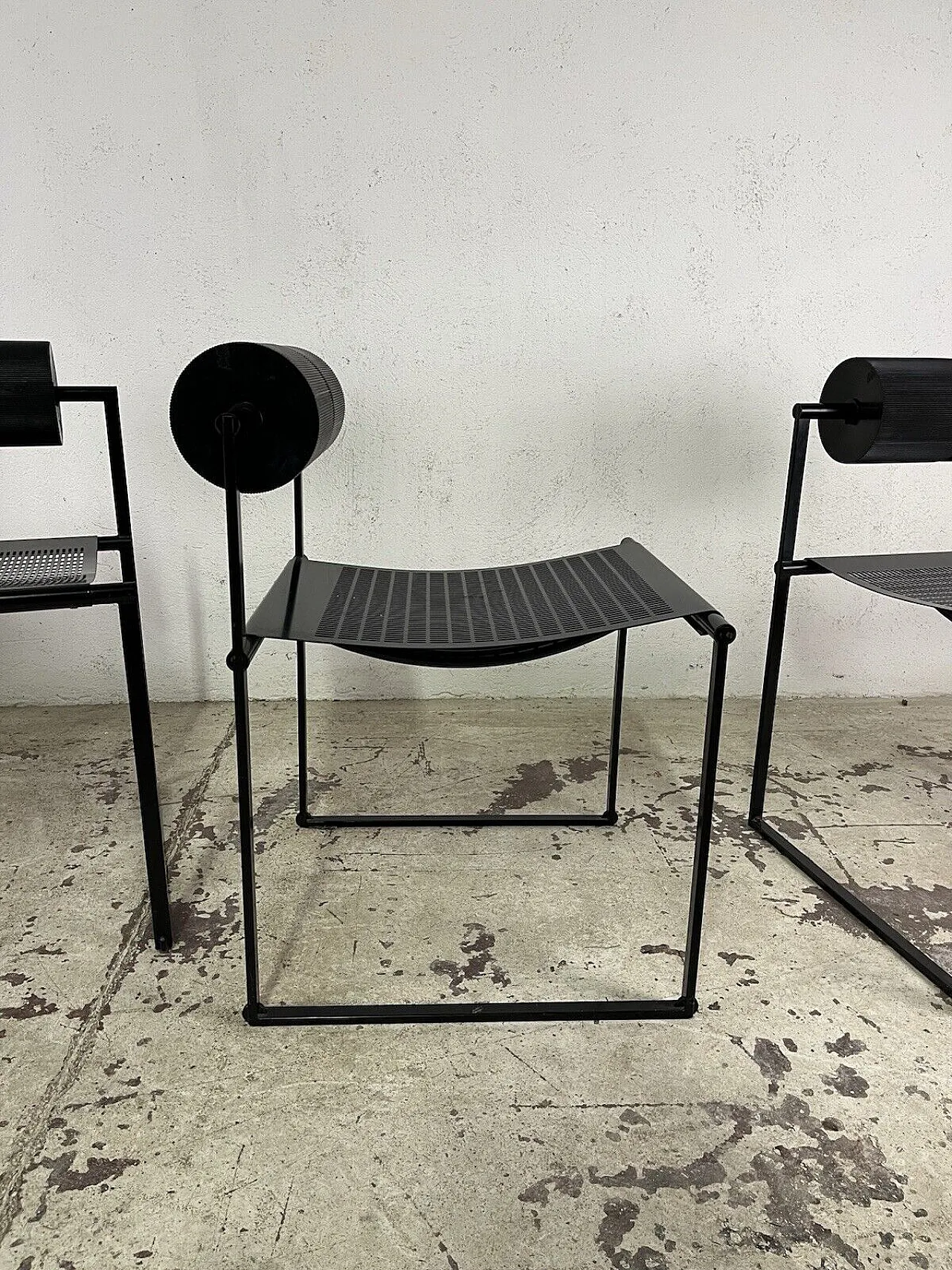 4 Prima chairs by Mario Botta for Alias, 1980s 9