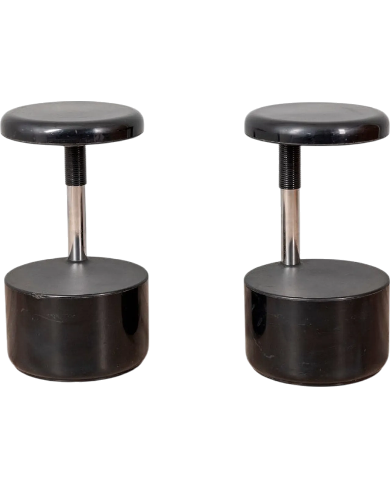 Pair of golf stools by Lucci and Orlandini for Velca, 1970s 14