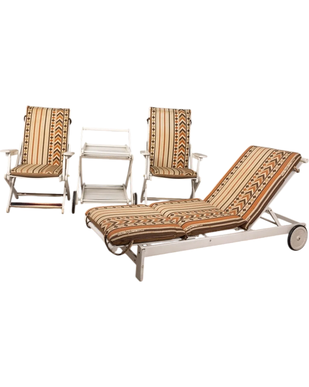 4 Lounger by Clara Agnelli for Fratelli Reguitti, 1970s 11