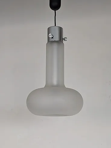 Lampada a sospensione convessa di Cierre Lampadari, anni '70