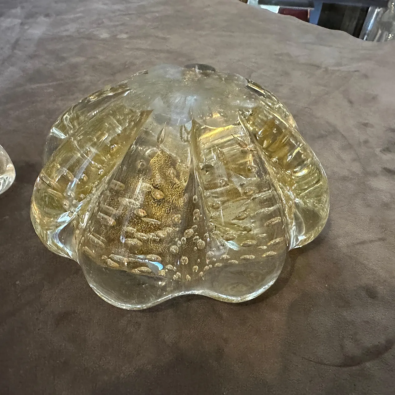 Bullicante Murano glass ashtray by Barovier, 1960s 5