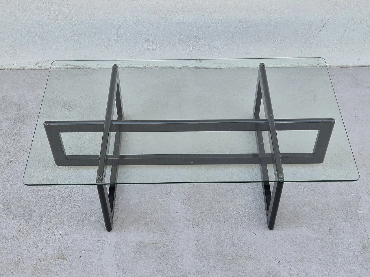 Jonathan Series Coffee Table attributed to Francesco Soro for ICF, 1980s 1