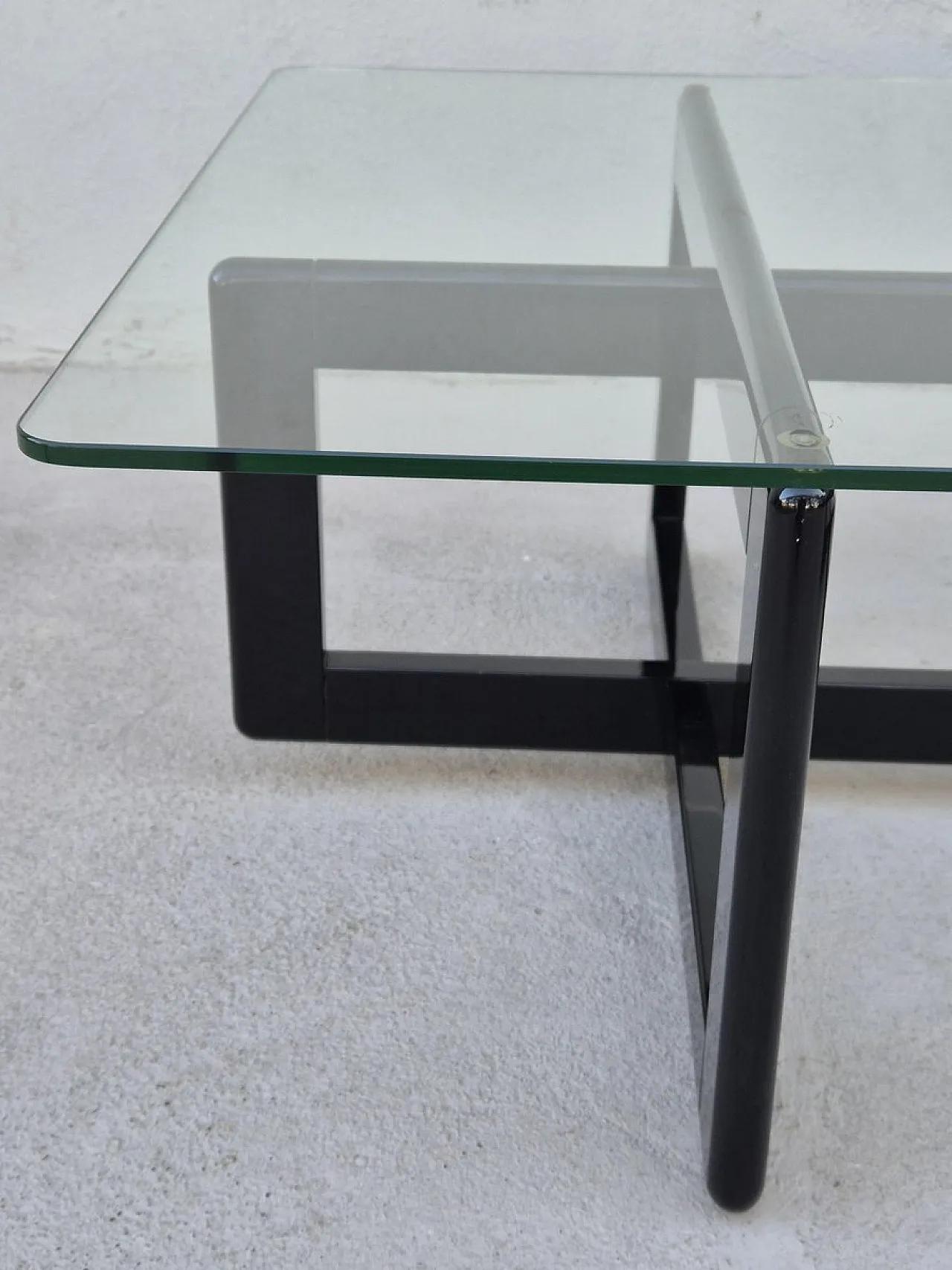 Jonathan Series Coffee Table attributed to Francesco Soro for ICF, 1980s 4