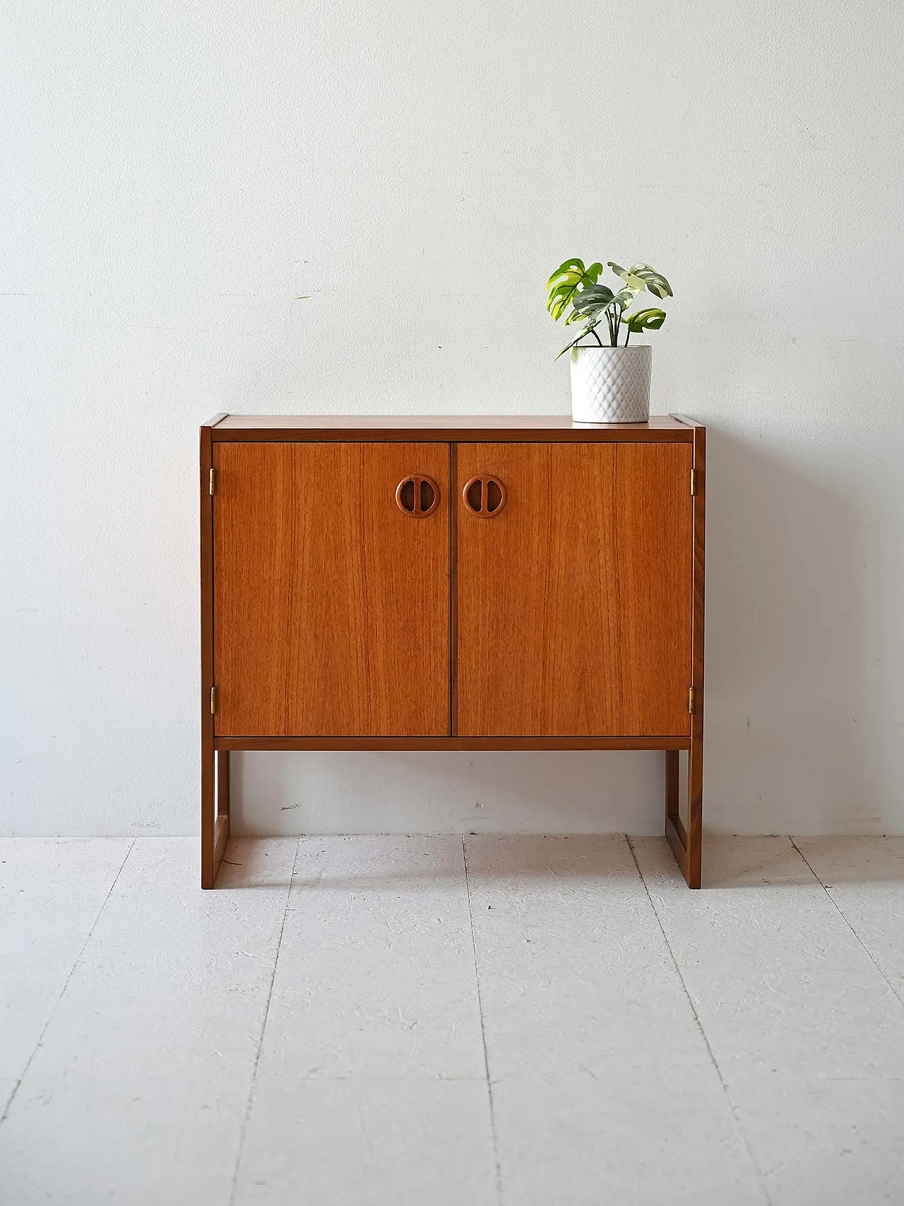 Credenza in teak di Arne Wahl Iversen, anni '60 1