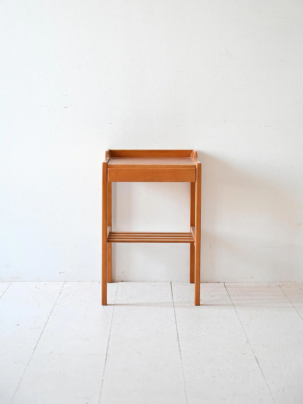 Scandinavian teak bedside table 2