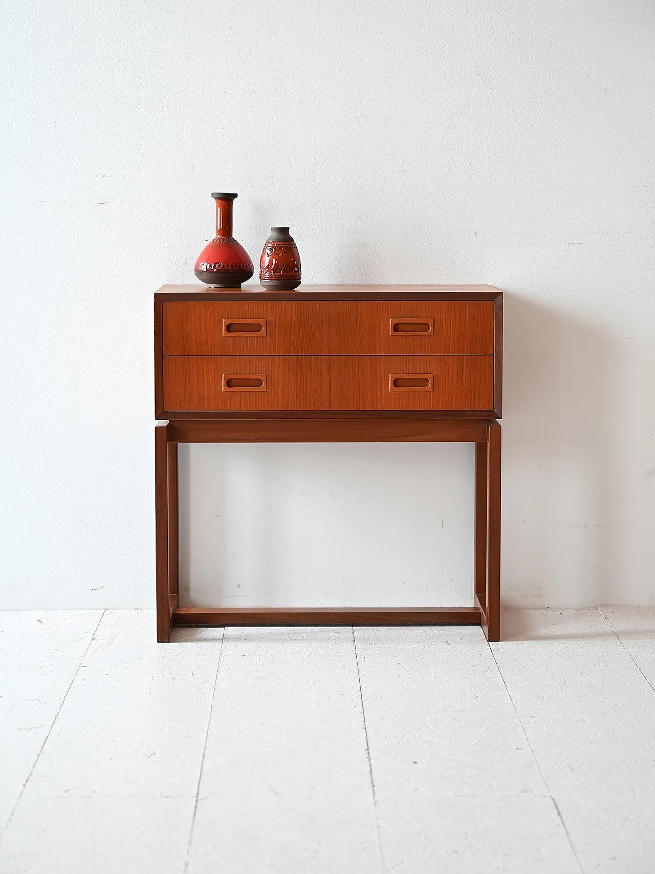 Teak bedside table, 1960s 1