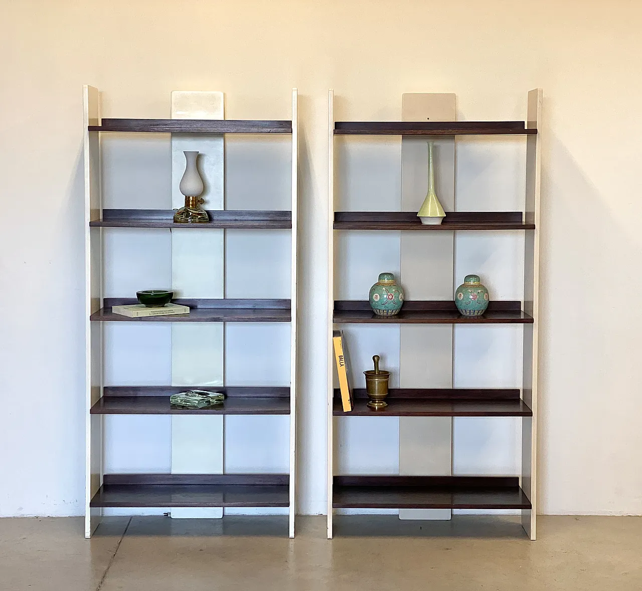 Pair of bookcases, 1960s 7