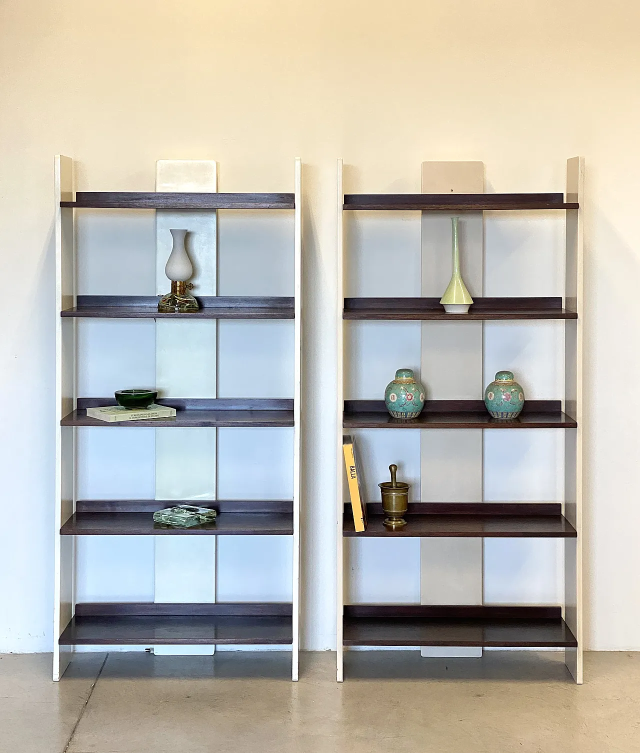 Pair of bookcases, 1960s 8