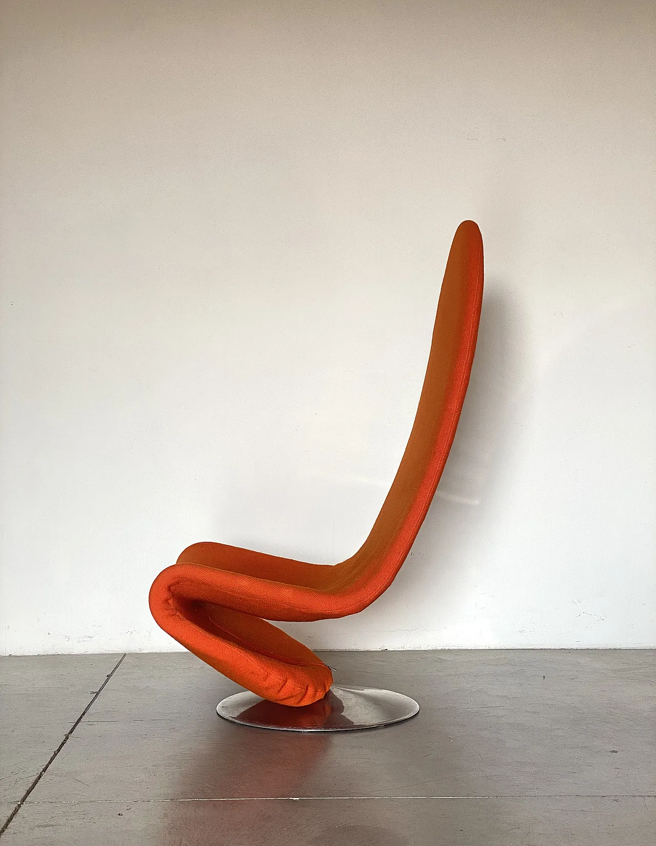 Series 1 2 3 swivel chair by Verner Panton 1