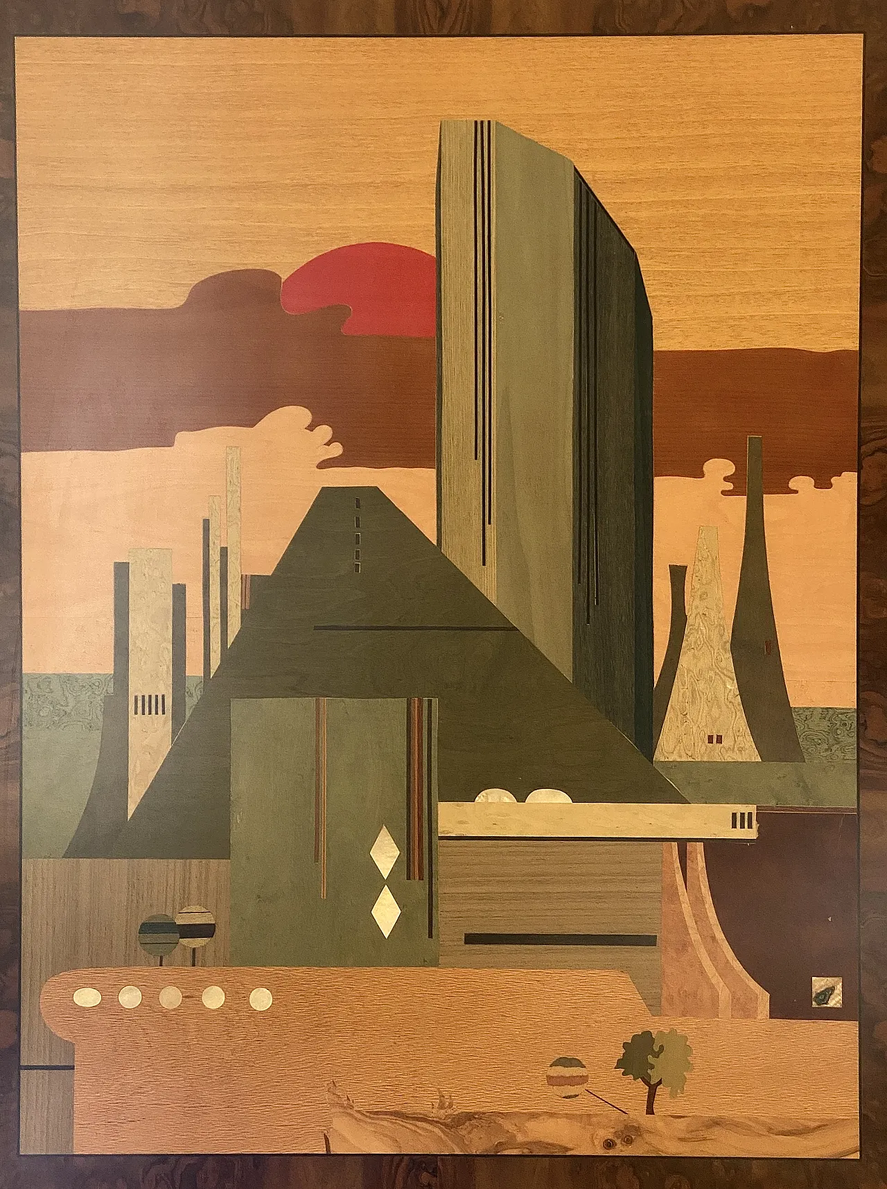 Pannello “Metropolis” di Luciano Frigerio, anni '70 7