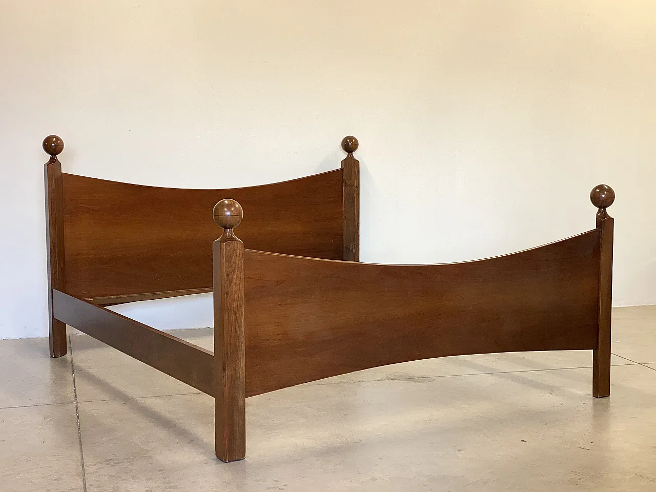 Letto mod. L4 Chesa Laria di Luigi C. Dominioni per Azucena, anni '60 4