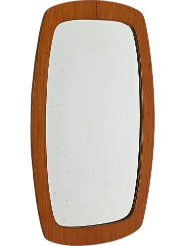 Vintage mirror with rounded sides