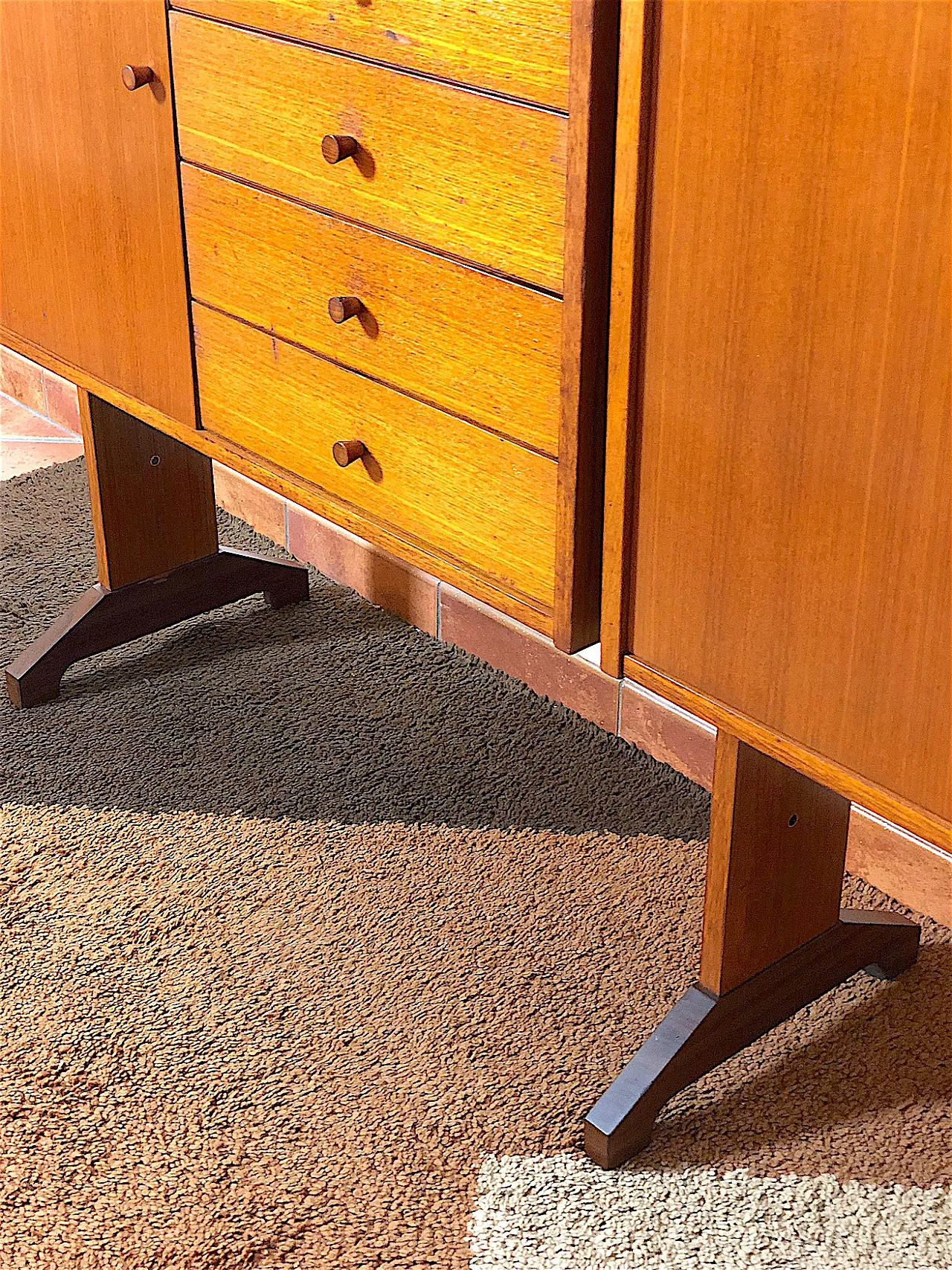 2-bay double-sided bookcase, 1960s 15