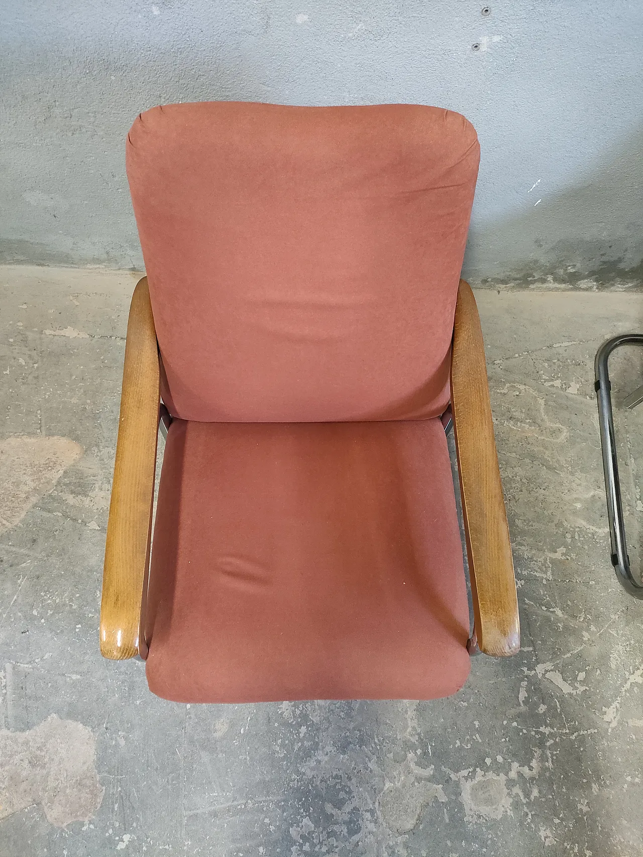 Pair of reclining armchairs, 70s 9