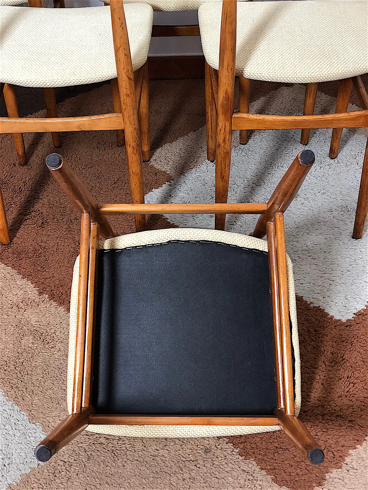 6 Mid Century chairs, 60s 11