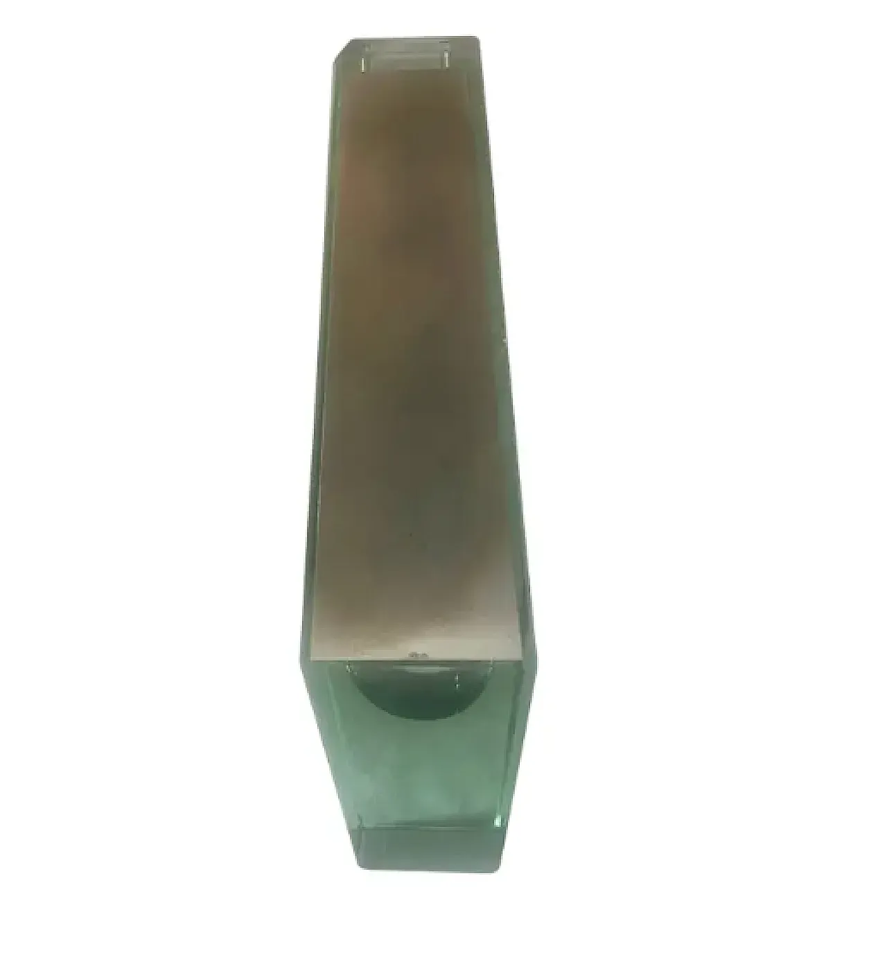 Glass vase in the style of Alessandro Mandruzzato, 1970s 1